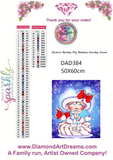 PRE-ORDER~NEW BOX PACKING & NEW  SHIPPING!Dia Art Candy Cane DAD 384 By Sherri Baldy