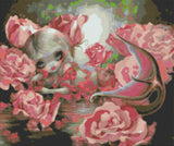 NEW DAD #237 "Jasmine Becket Griffith Mermaid With Roses!" Diamond Painting!