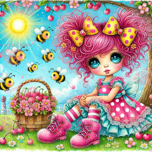 Shipped Direct~ EXCLUSIVE~ "Apple Annie Busy Bee Bestie By Sherri Baldy"