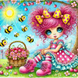 Shipped Direct~ EXCLUSIVE~ "Apple Annie Busy Bee Bestie By Sherri Baldy"