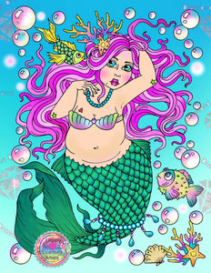 NEW PRE Order~ Deborah Muller CHUBBY MERMAID #DADDM104