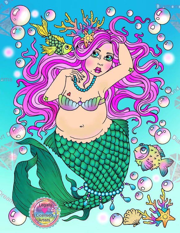 NEW PRE Order~ Deborah Muller CHUBBY MERMAID #DADDM104