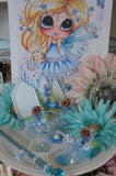 Artist Collectible Special Designer Tool Kit! " Diamond Art Dreams Garden Gate Fairy Bestie By Sherri Baldy ""