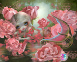 NEW DAD #237 "Jasmine Becket Griffith Mermaid With Roses!" Diamond Painting!