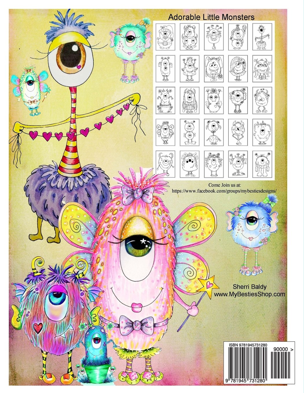 Coloring Books SIGNED COPIES by The Artist! Sherri Baldy My